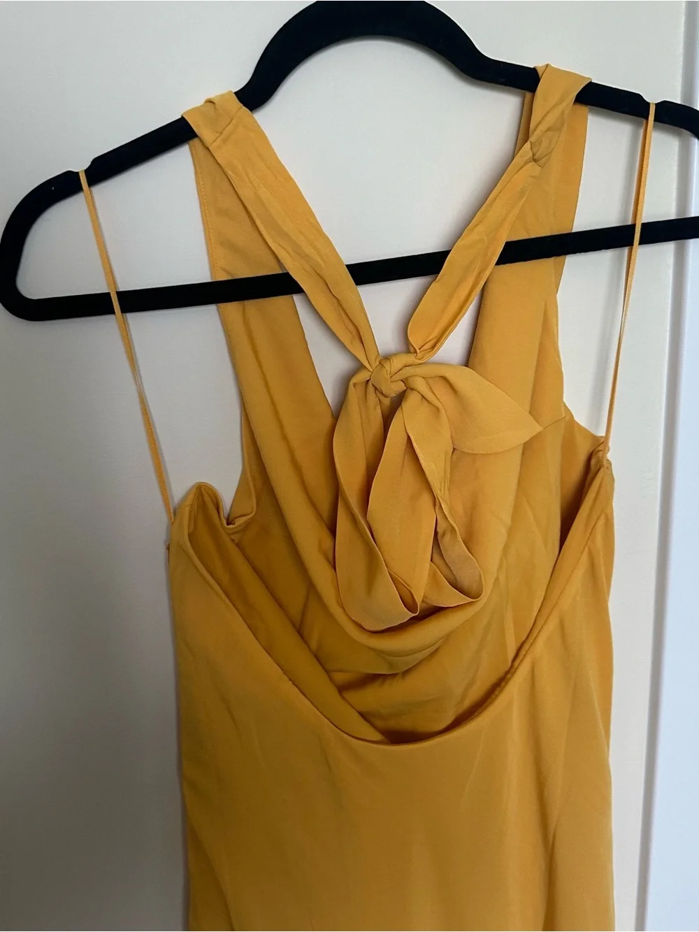 Abercrombie Cowl Halter Maxi Dress - M